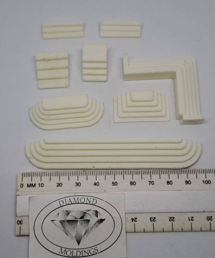 Model Trains HO - Steps for buildings (x8) - Various