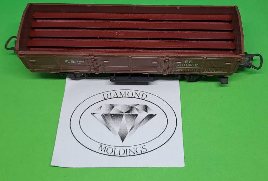 Model Trains HO 1 x Freight Load - I-Beams Load - 104mm x 28mm x 5mm