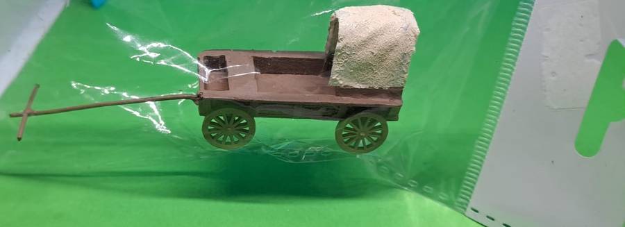 Model Trains HO 1 x Ox Wagon.