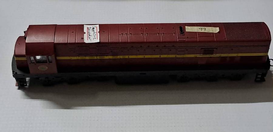 Model Trains H0-Scale 1 x SAR Class 34-509 Diesel Loco, DCC - Sapphire Decoder, Pre-owned, Unboxed
