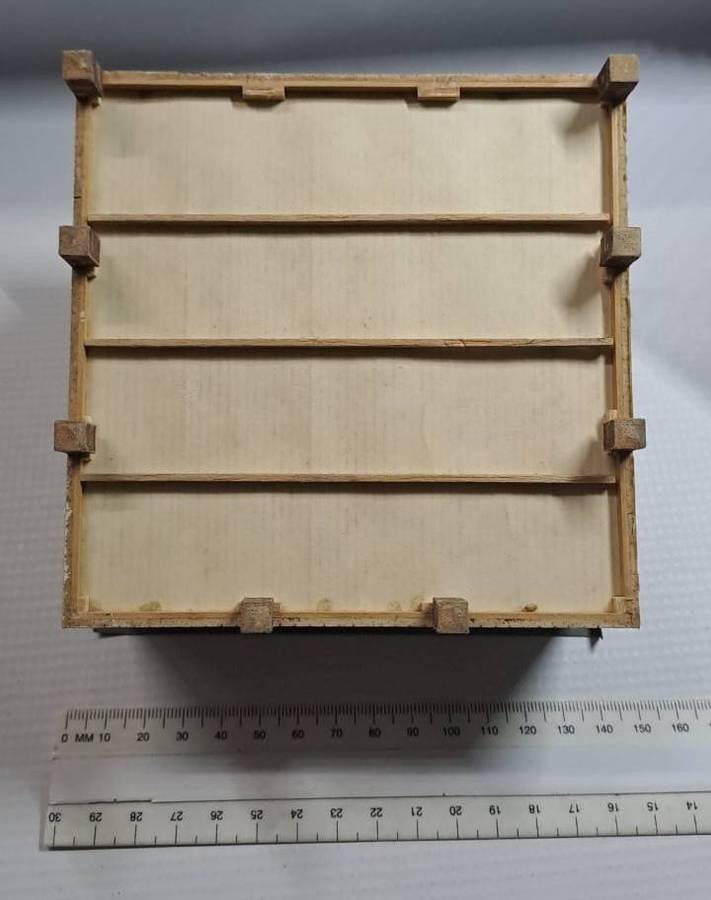 Model Trains HO 1 x House (Balsa Wood) 145mm x 140mm x 90mm