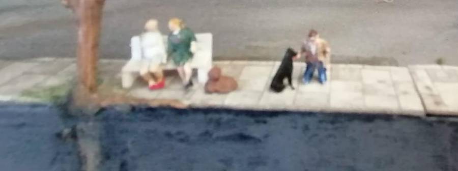 Model Trains 1:87 HO - Animals - Dogs (pack of 3)