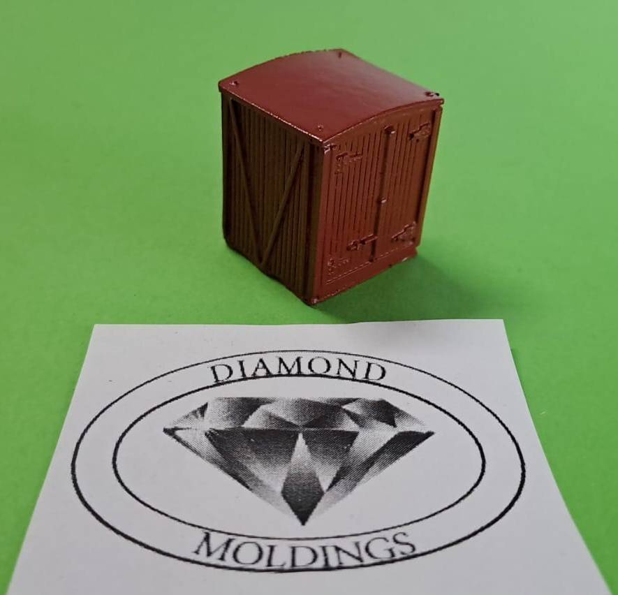 Model Trains HO 1 x Container Load - Container Very Small - 25mm x 25mm x 30mm