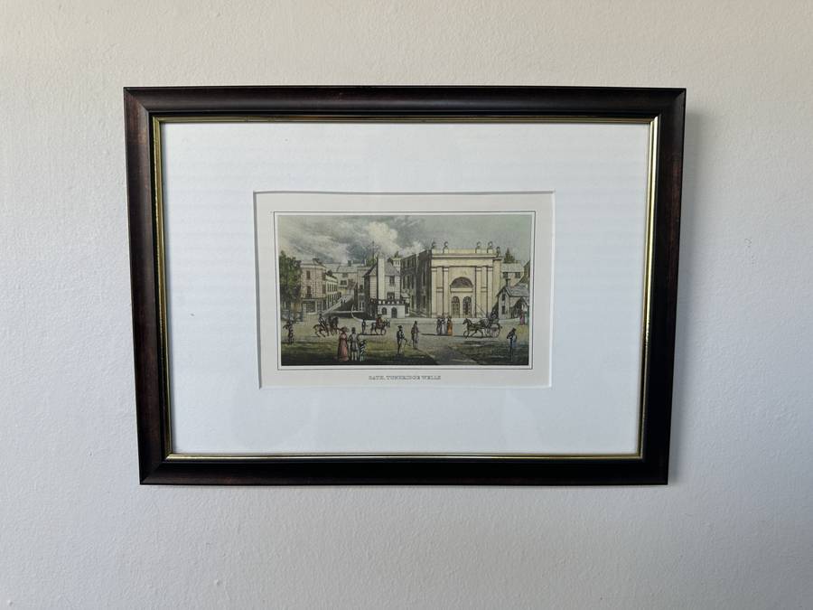 Framed Print, Bath, Tunbridge Wells - Finished Size 32cm x 23cm