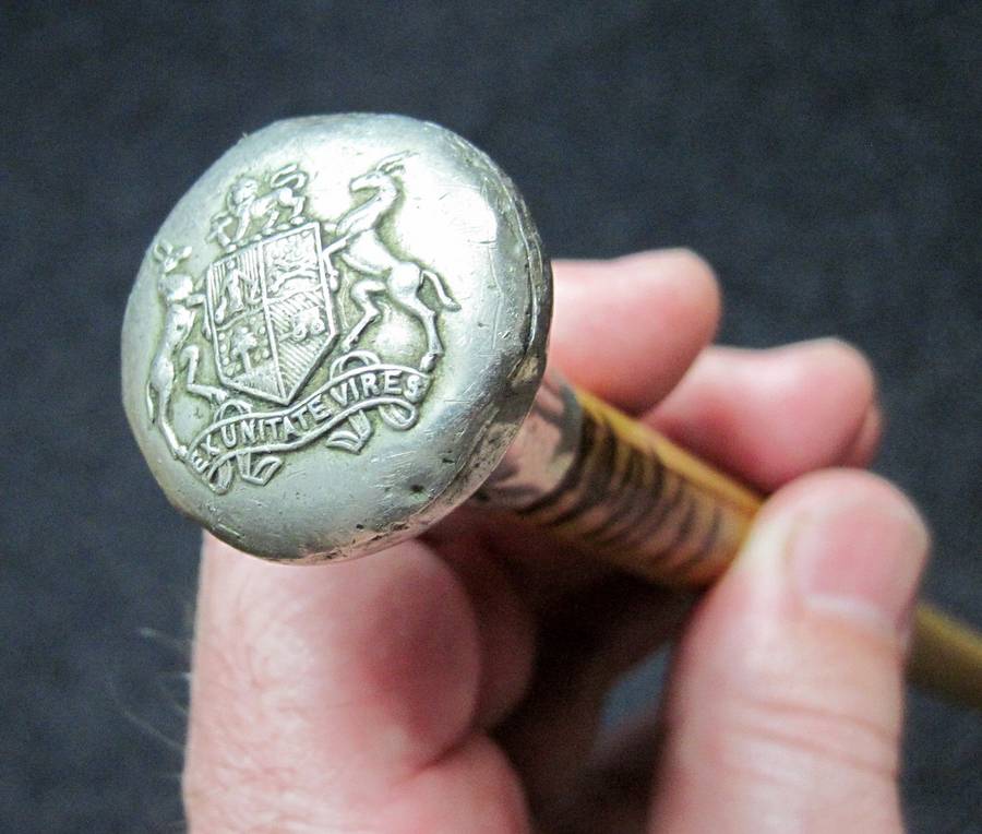Vintage SADF Officers cane - Swagger Stick