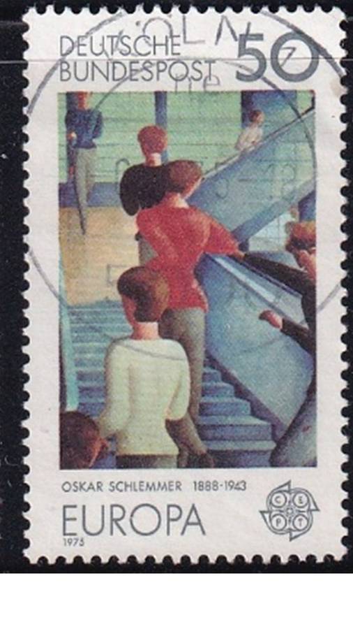 1975 EUROPA Stamps - Paintings, Germany.