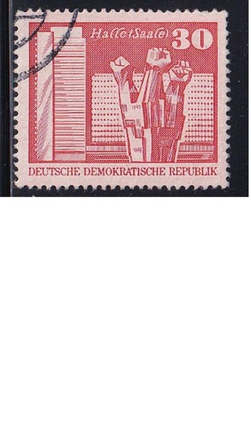 1973 New Daily Stamps, DDR.