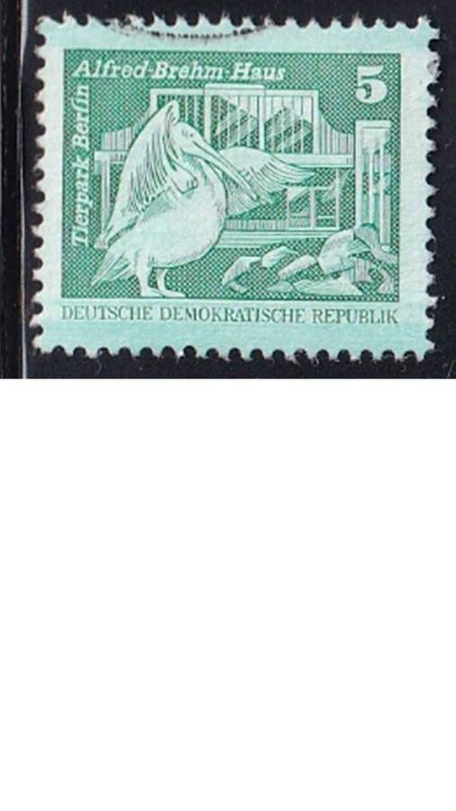 1974 Berlin Zoo & New Guardhouse - Small Edition, DDR.