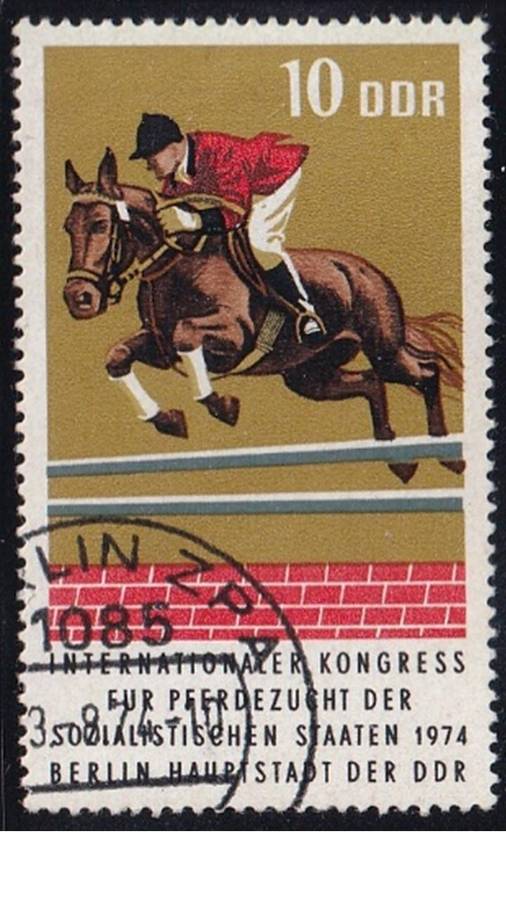 1974 Horses - International Horse Breeders of Socialist Countries Congress, DDR.