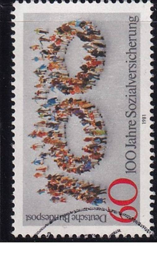 1981 The 100th Anniversary of the Social Legislation, Germany.