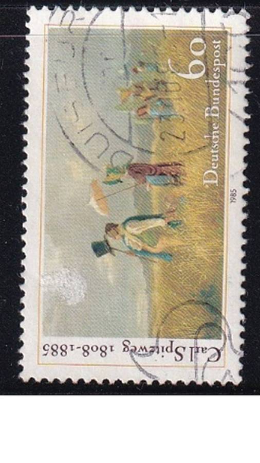 1985 The 100th Anniversary of the Death of Carl Spitweg, Painter, Germany.