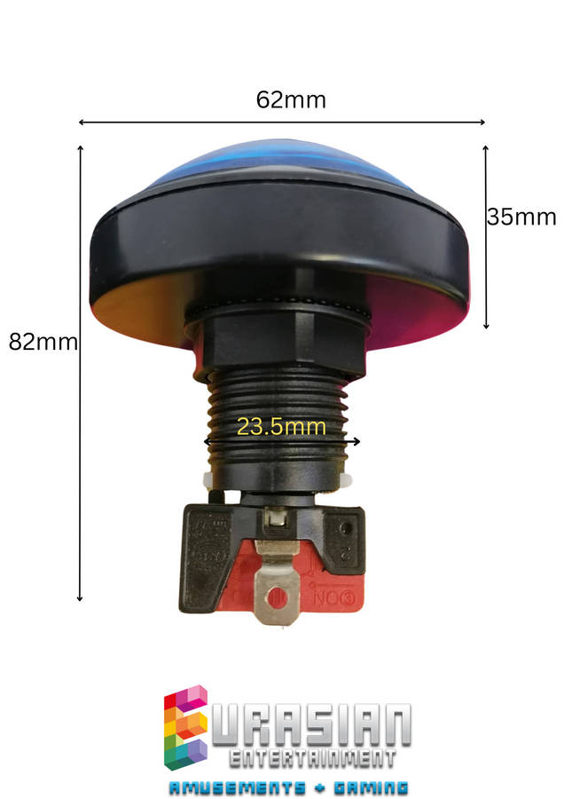 Big LED Round Button