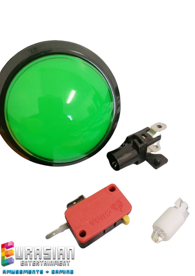Big LED Round Button