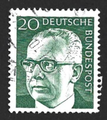 1970 GERMANY GUSTAV HEINEMANN