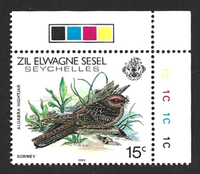 1983 SEYCHELLES BIRDS