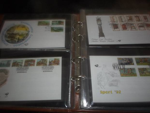 RSA 53 x Mint FDC's including 1994 Presidential Inauguration 6.3b and 6.3c with R5 coin