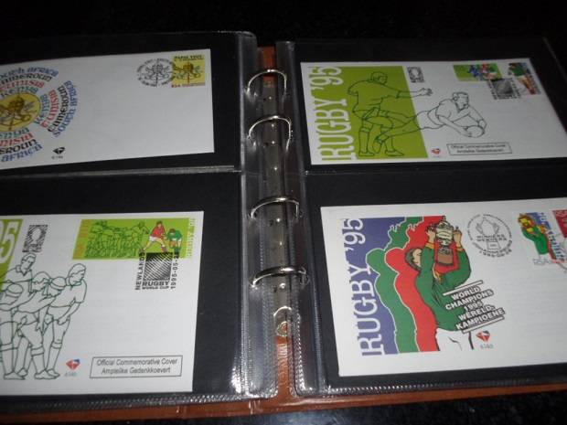 RSA 53 x Mint FDC's including 1994 Presidential Inauguration 6.3b and 6.3c with R5 coin