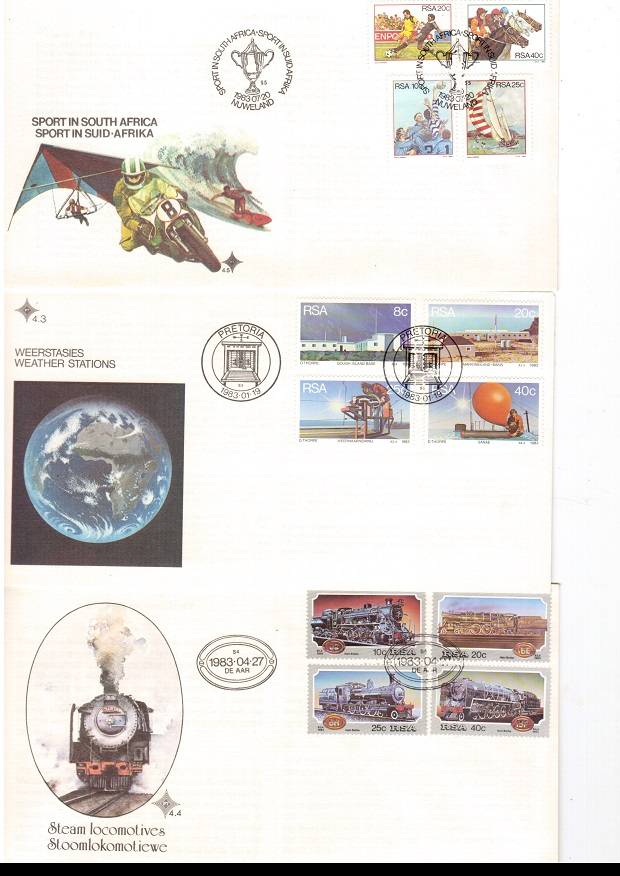 36 X RSA FIRST DAY COVERS SEE PICS