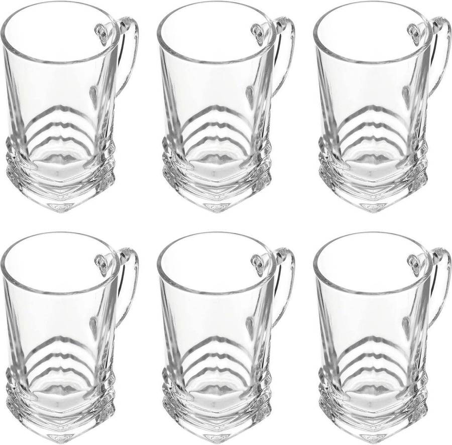 Round Coffee Glass - 225ml - 6 Piece Set