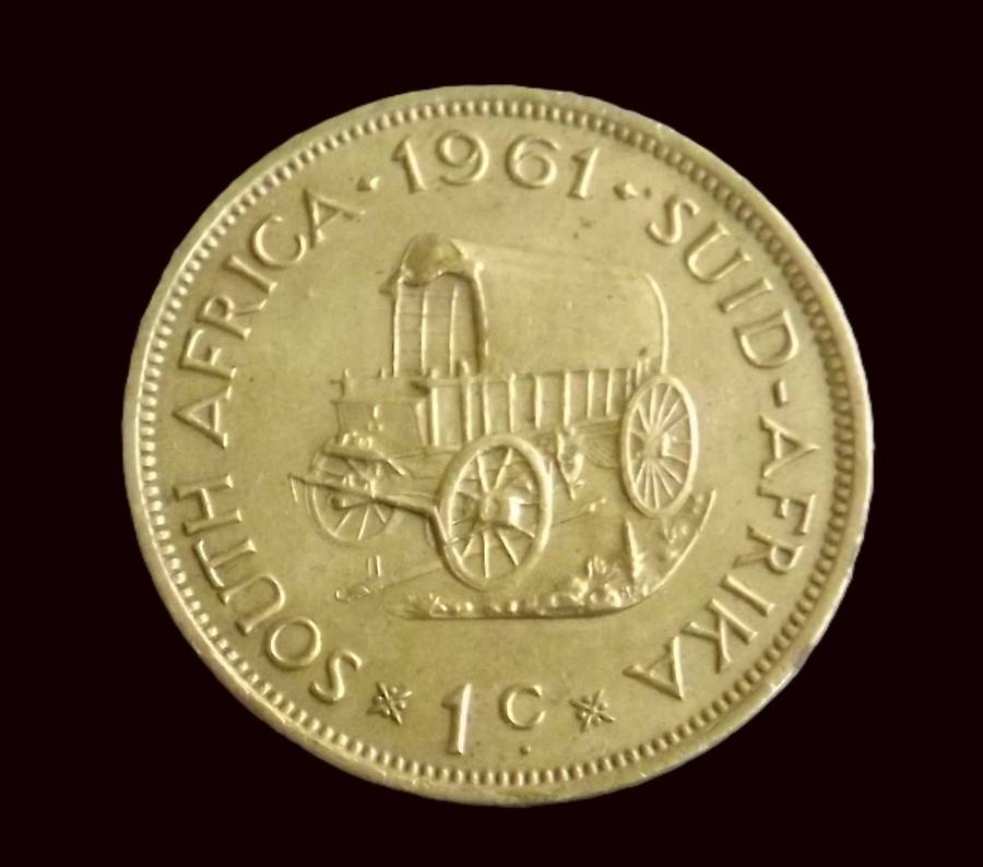 1961 van Riebeeck 1 Cent