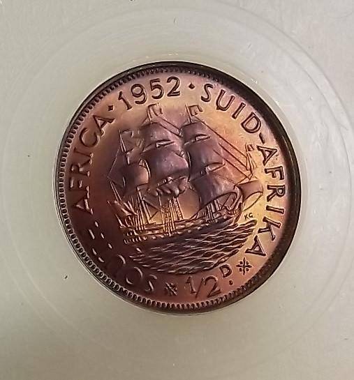 MS-68 Proof-like Superb 1952 ½ Penny