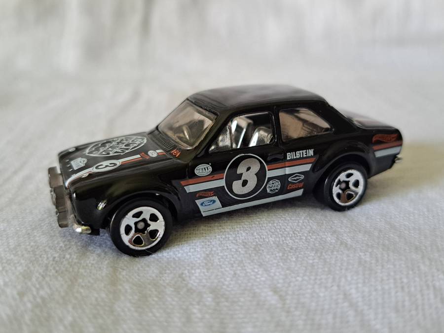 '70 Ford Escort RS1600 'Gumball 3000' (black) - Hotwheels