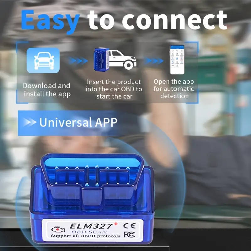 Mini ELM327 Wireless bluetooth Car Diagnostic Scanner