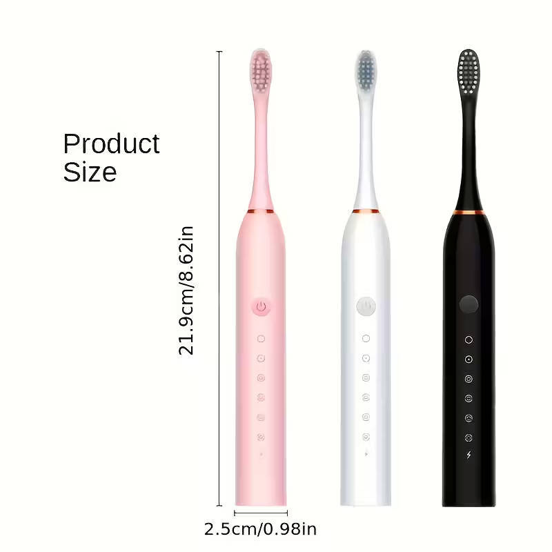 Electric toothbrush+4 brush heads
