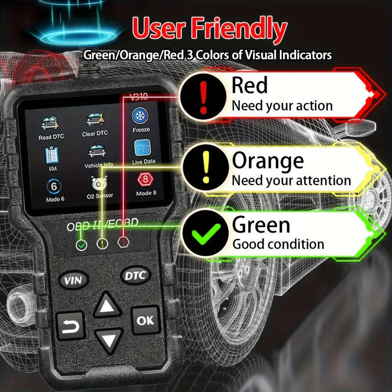 OBD2 fault scanner car diagnostic tool