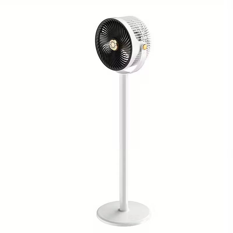 Rechargeable floor /desk height adjustable fan
