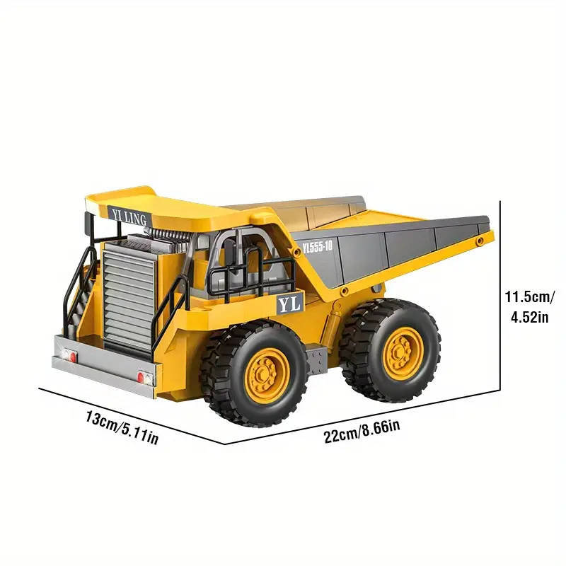 Remote controlled electric dump truck 9 channel