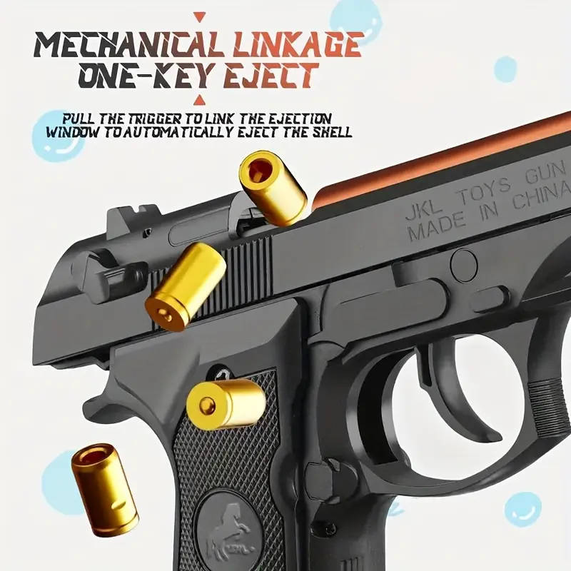 Semi-automatic airsoft pistol