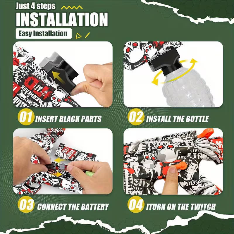 P90 High-Precision Electric Gel bullet Blaster Gun