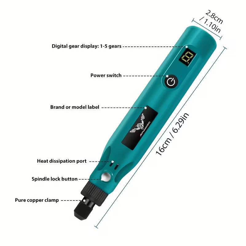 Mini Lithium rechargeable electric mill/grinder