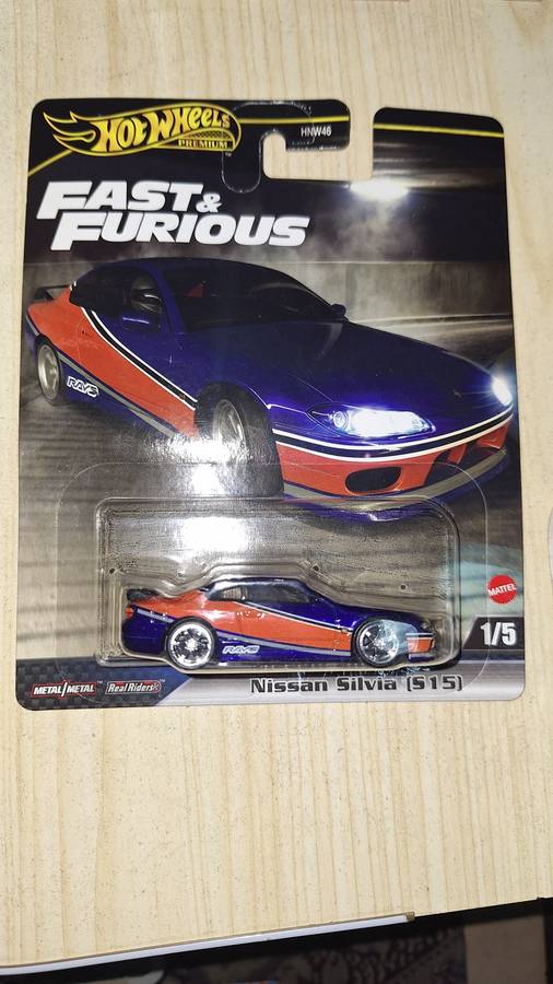Hot Wheels Fast and Furious Nissan Silvia