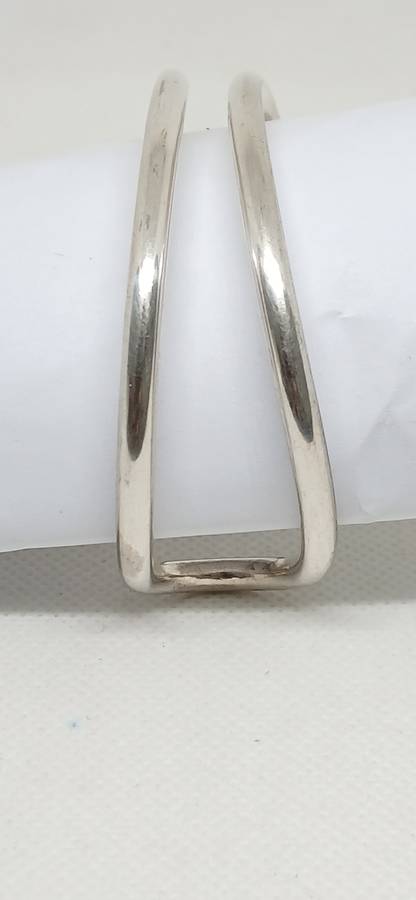 Tiffany & Co sterling silver open cuff bangle