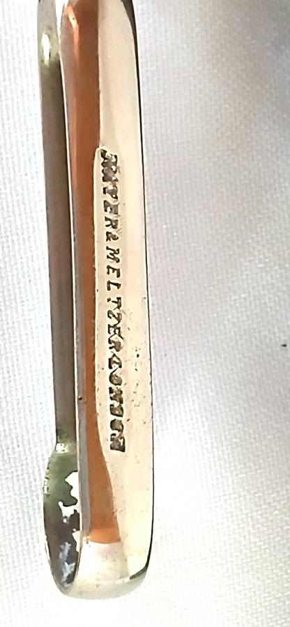 Antique Mayer and Meltzer tonsil guillotine