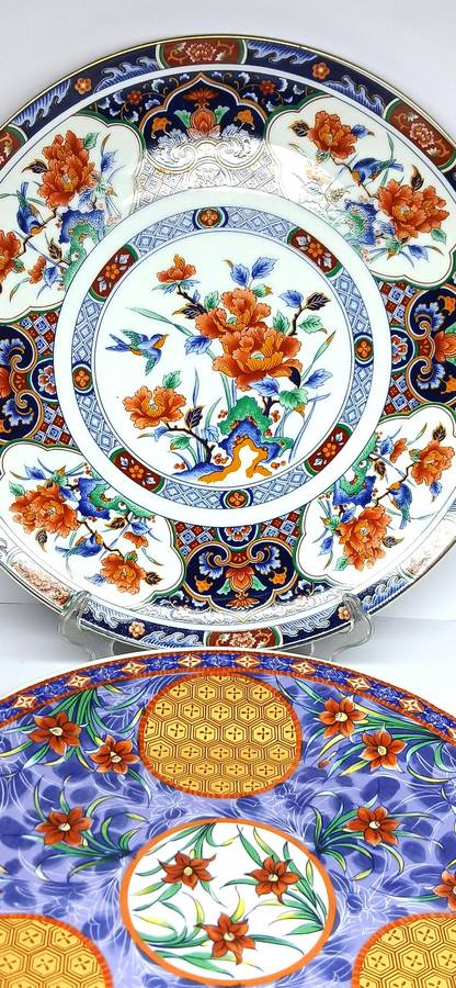 Vintage Imari plates