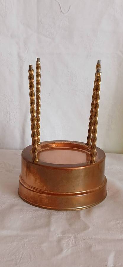 Vintage copper musical decanter