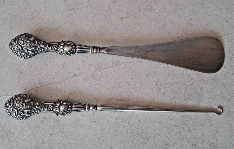 Sterling silver shoe tools