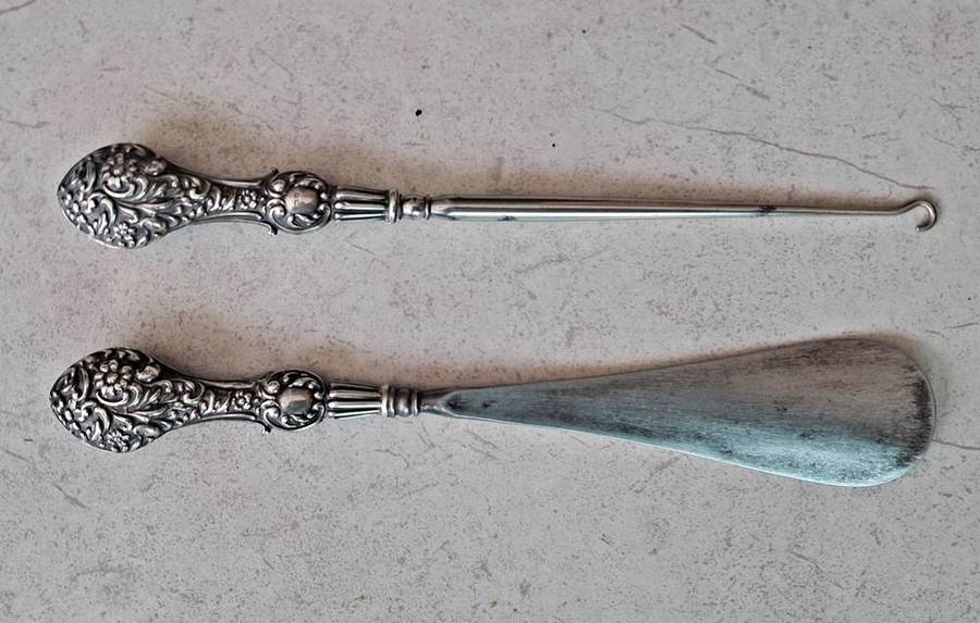 Sterling silver shoe tools