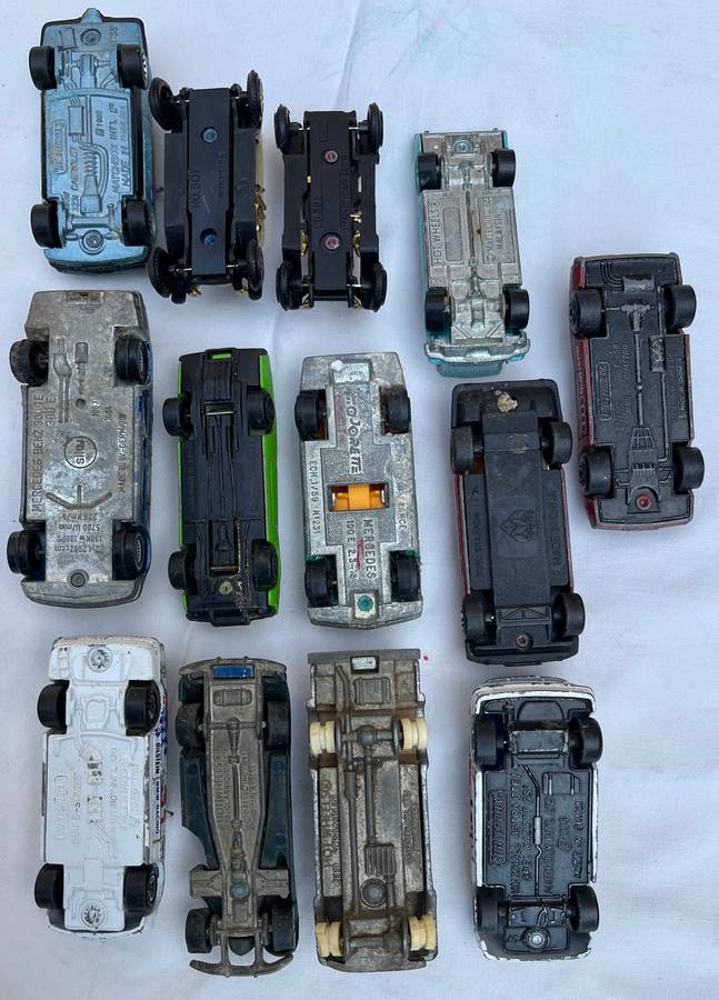 Old toy cars