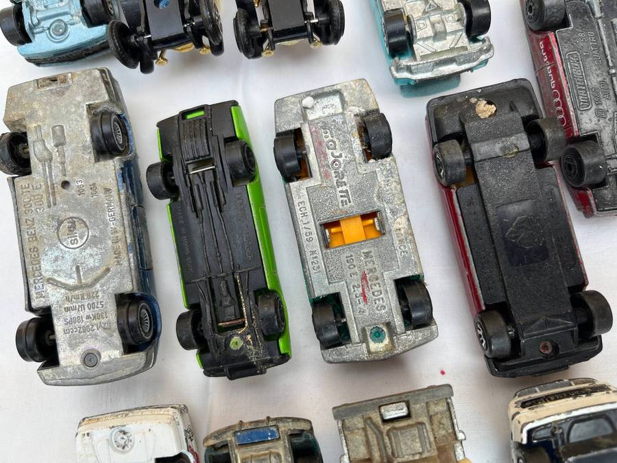 Old toy cars