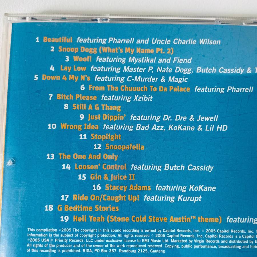 Snoop Dog - The Best of Snoop Dog - CD