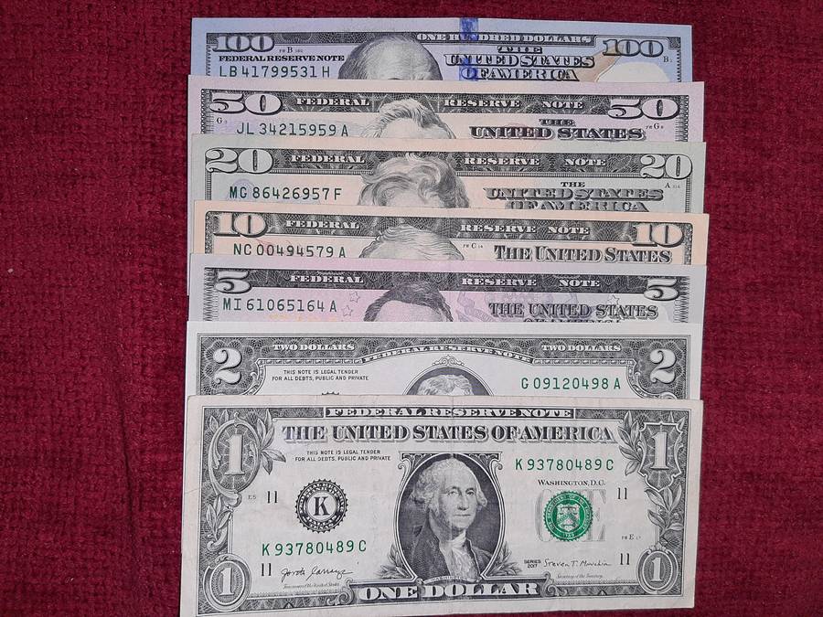 USA banknotes