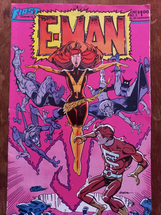 E Man ( first comics )( 2 issues )