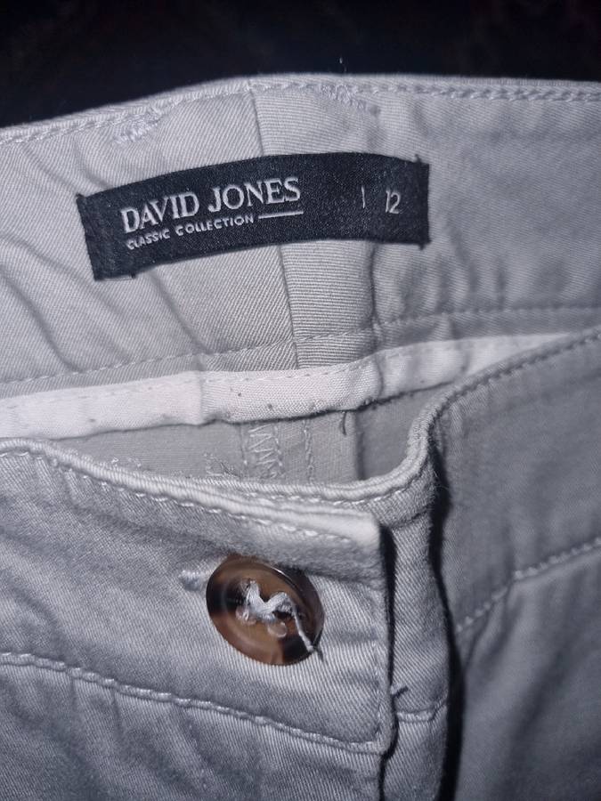 David Jones Light Grey Pants - Size 12 - Perfect condition