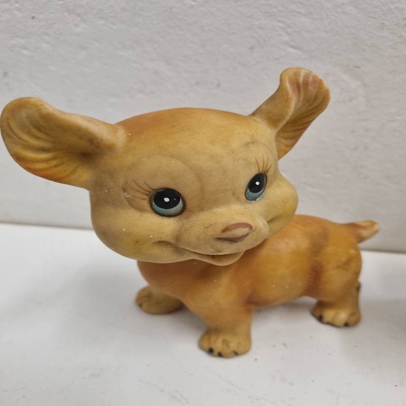 2 x Vintage Squeaky Toys - Does not squeak anymore