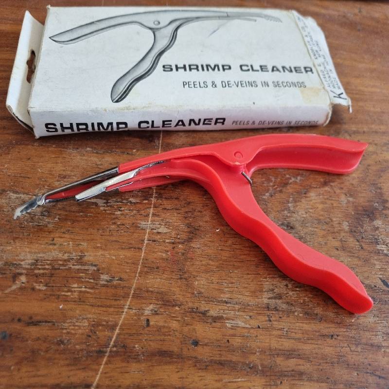 Vintage Shrimp Cleaner - Peels & De-veins in seconds - In original box