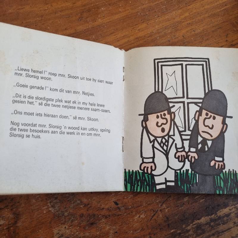 Mnr. Slorsig deur Roger Hargreaves - Die Menere-Reeks